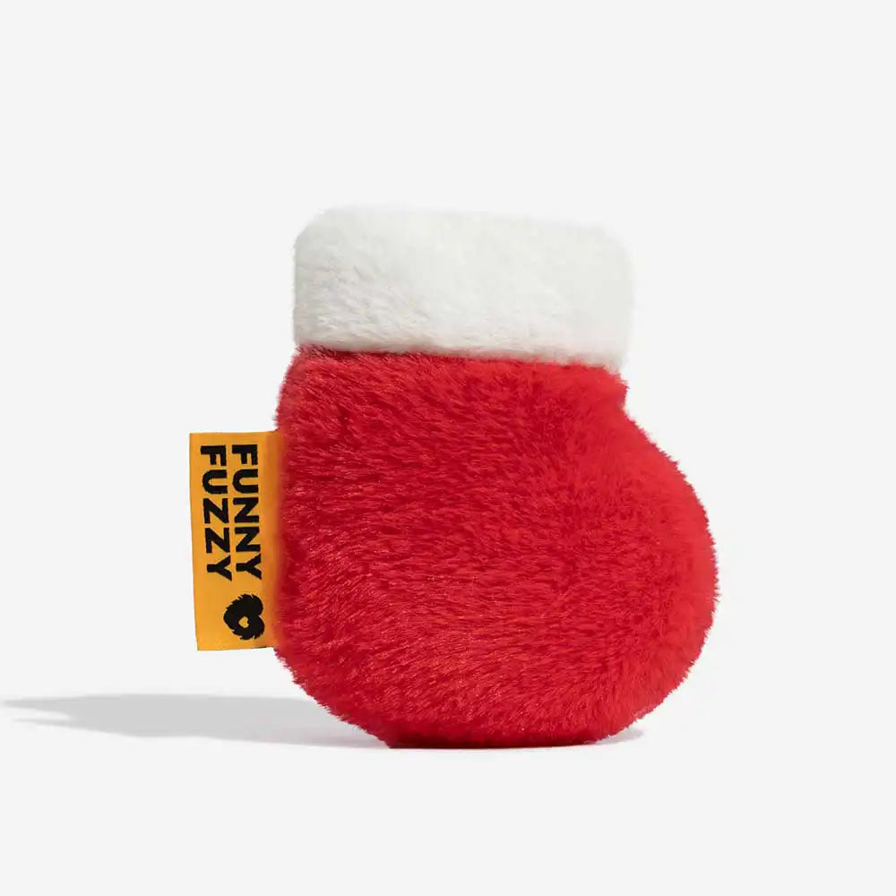 FUNNYFUZZY Christmas Plush Squeaky Dog Toy - Stocking Joy