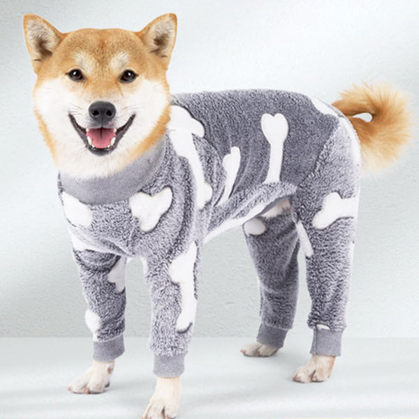 Pajama de perros suave y acogedor de luna y estrellas - Perfecto para la comodidad durante todo el año