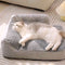 Todas las estaciones Bed de almohada para gatos y perros lavables en espesas
