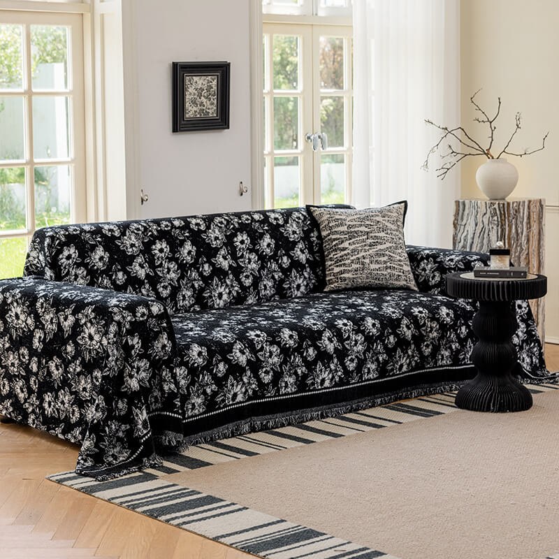 Chenille Vintage Sofa Decoration Comfortable Full Coverage Couch Cover