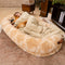 Cama clásica de perros humanos de donas súper grandes y esponjosas - Cuddle Cradle