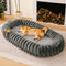 Cama clásica de perros humanos de donas súper grandes y esponjosas - Cuddle Cradle