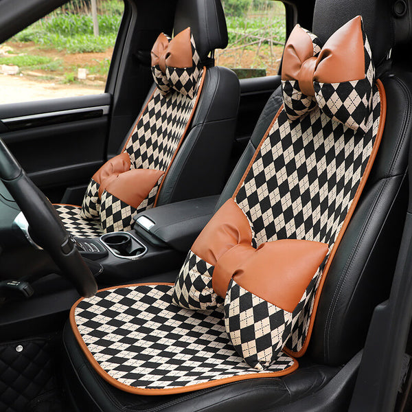 Coperchio automobilistico non slip di colore rhombo classico cover per auto antiscivolo set completo