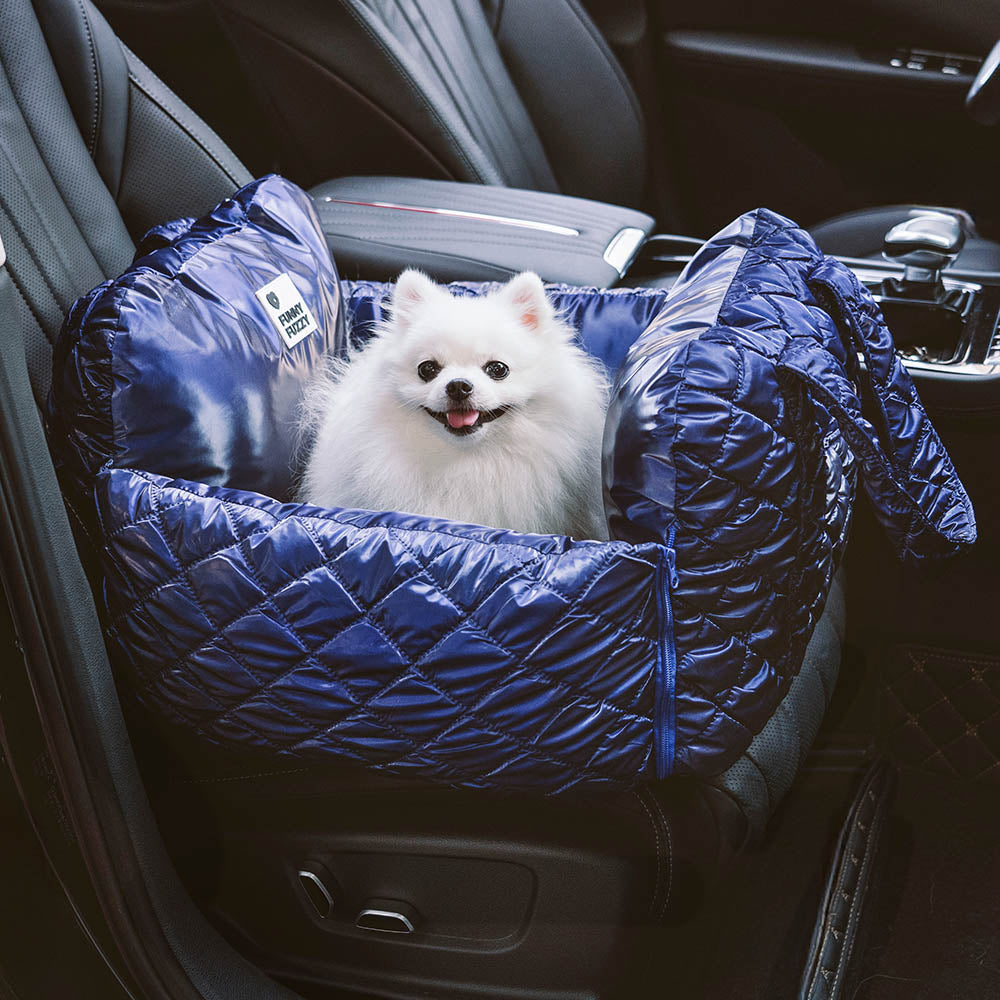 Cloud Luxury Quilted Dog Car Seat Booster Bed