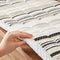 Cozy Chenille Striped Plush Sofa Protector Pet Mat Non-slip Couch Cover