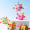 Jouets interactifs pour chiens, boule grinçante brodée mignonne