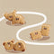 Juego de juguetes de gato juguetón interactivo de trajes horneados