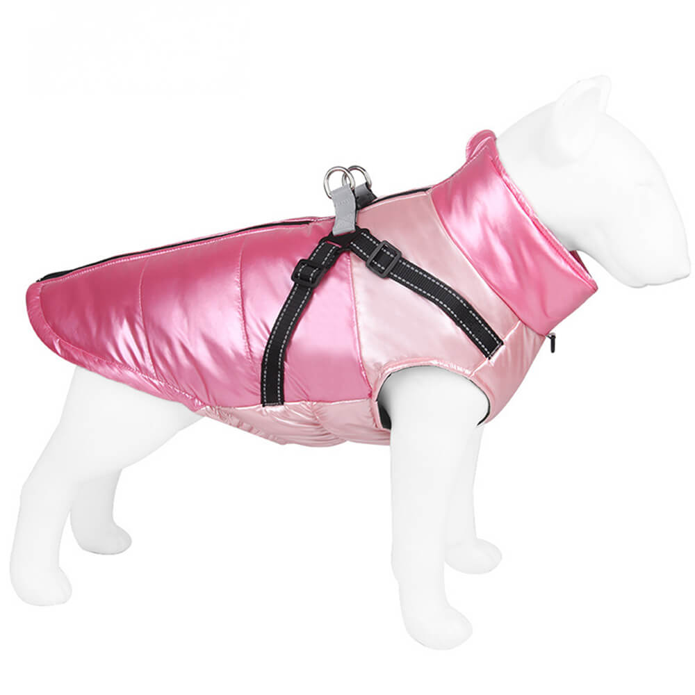 Veste chaude réfléchissante et imperméable pour chien, coupe réglable et sécurité, chic