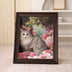 Classic Oil Painting Art-Inspired Decor 3D Cat Scratcher Cat Bed