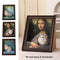 Classic Oil Painting Art-Inspired Decor 3D Cat Scratcher Cat Bed