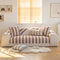 Stripe de lino de algodón Anti-scratch muebles protector de sofá cubierta del sofá
