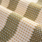 Stripe de lino de algodón Anti-scratch muebles protector de sofá cubierta del sofá