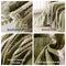 Copertina di divano di ghiottona di tassel a strisce decorative