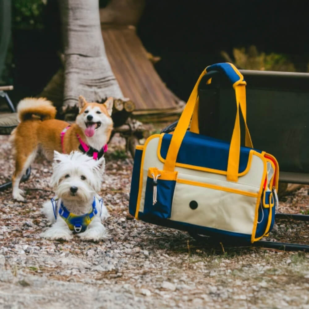 Durable Multi-Functional Oxford Travel Dog & Cat Carrier Bag