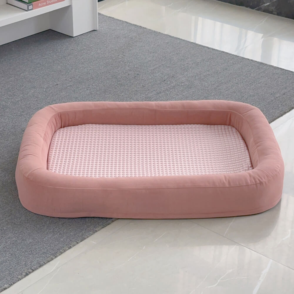 Functional Soft Plush Orthopedic Washable Dog & Cat Bed