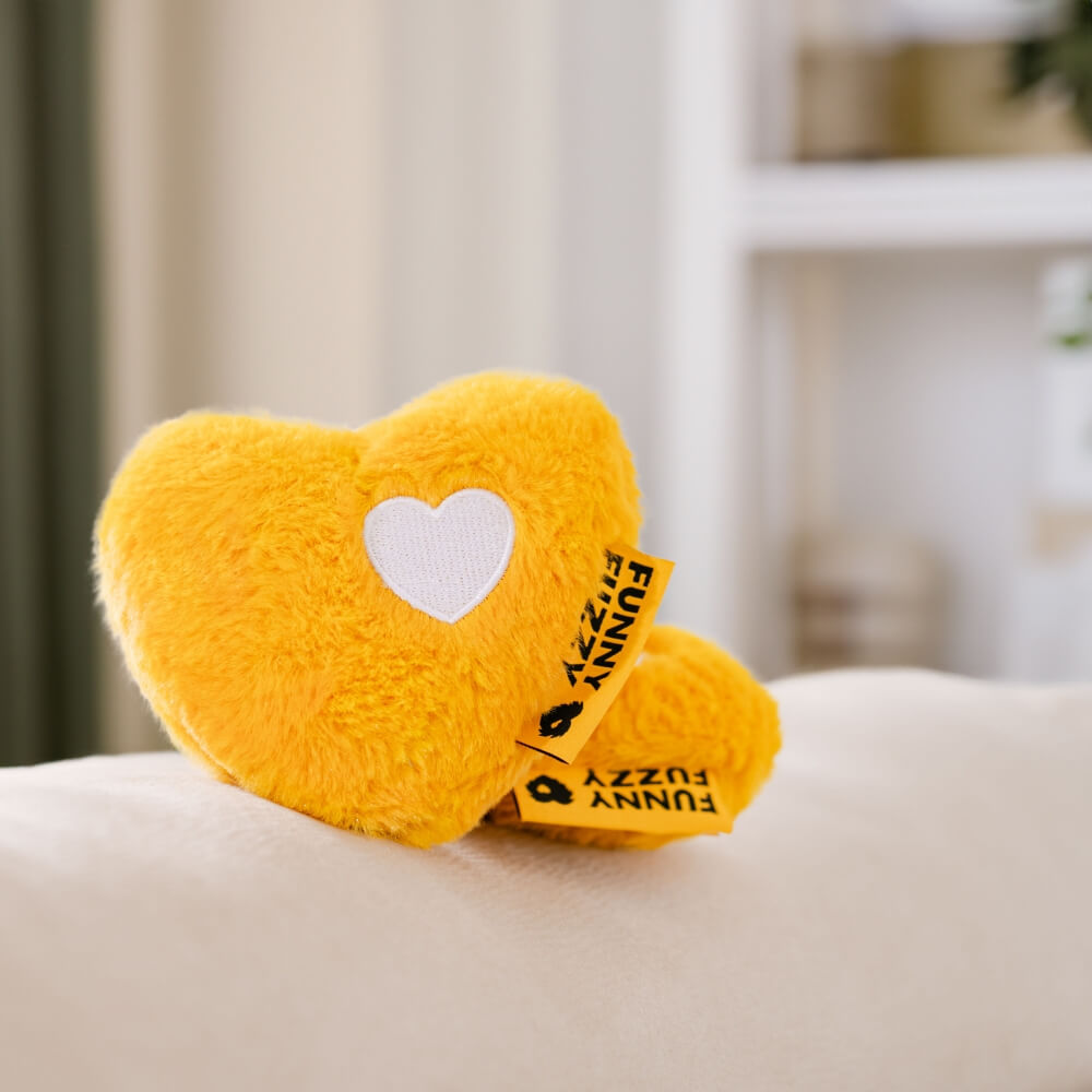 FUNNYFUZZY Plush Squeaky Dog Toy
