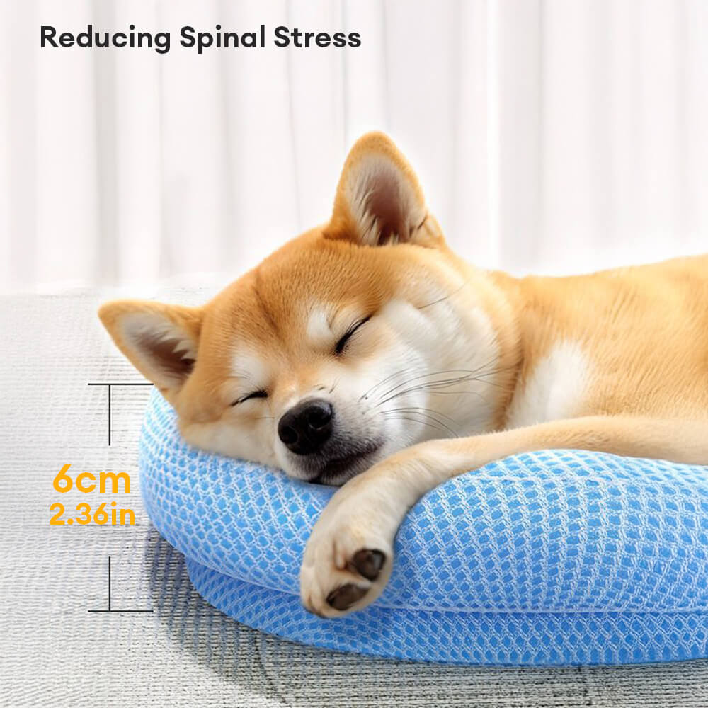 Cama para perros de soporte para el cuello impermeable resistente al agua