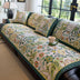 Vintage Botanical Quilted Non-Slip Couch Cover – French Farmhouse Style