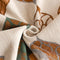 Vintage Classic Leaf Chenille Cozy Sofa Scratch-Resistant Throw Couch Cover