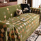 Vintage Classic Leaf Chenille Cozy Sofa Scratch-Resistant Throw Couch Cover