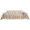 Vintage Classic Leaf Chenille Cozy Sofa Scratch-Resistant Throw Couch Cover