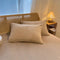 Textura tejida ultra suave terciopelo set de cama tibio