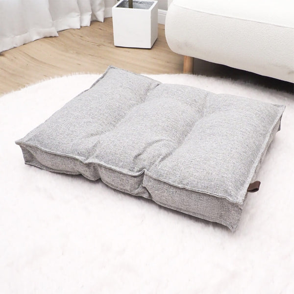 Cama de perros de almohada de servicio pesado de servicio pesado rectángulo grande