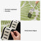 Banana Leaf Pattern Non-Slip Chenille Straight Couch Cover
