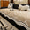 Banana Leaf Pattern Non-Slip Chenille Straight Couch Cover