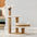 Breathable Rattan-Weave Sisal Multi-Level Cat Tree with Cozy Bed