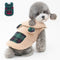 Gilet pour chien Sherpa à bordure écossaise – Confortable, mignon et parfait pour l'hiver
