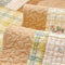 Garden Quilted Patchwork Soft Cotton Anti-Scratch Non-slip Couch Cover