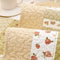 Garden Quilted Patchwork Soft Cotton Anti-Scratch Non-slip Couch Cover