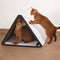 Triangular Foldable Self-Adhesive Scratch-Resistant Cat Scratching Board