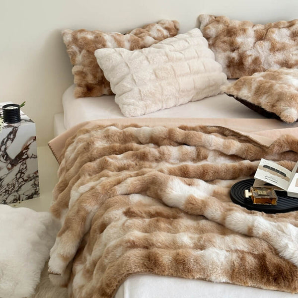Faux Fur Luxury Plush Plush Pet Maneta Human Maneta