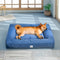 Soporte envolvente totalmente ortopédico cama para perros grande impermeable