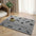 Paw & Bone Pattern Non-Slip Absorbent Pet Feeding Mat for Dog and Cat