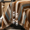 All-Season Colorful Leaf Chenille One Piece Throw Couch Cover