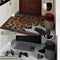 Animal Print Anti-Stain Non-Slip Front Door Mat for Muddy Dog Paws