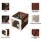Breathable Foldable Hard-Shell Pet Carrier Crate for Cats & Small Dogs