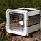 Breathable Foldable Hard-Shell Pet Carrier Crate for Cats & Small Dogs