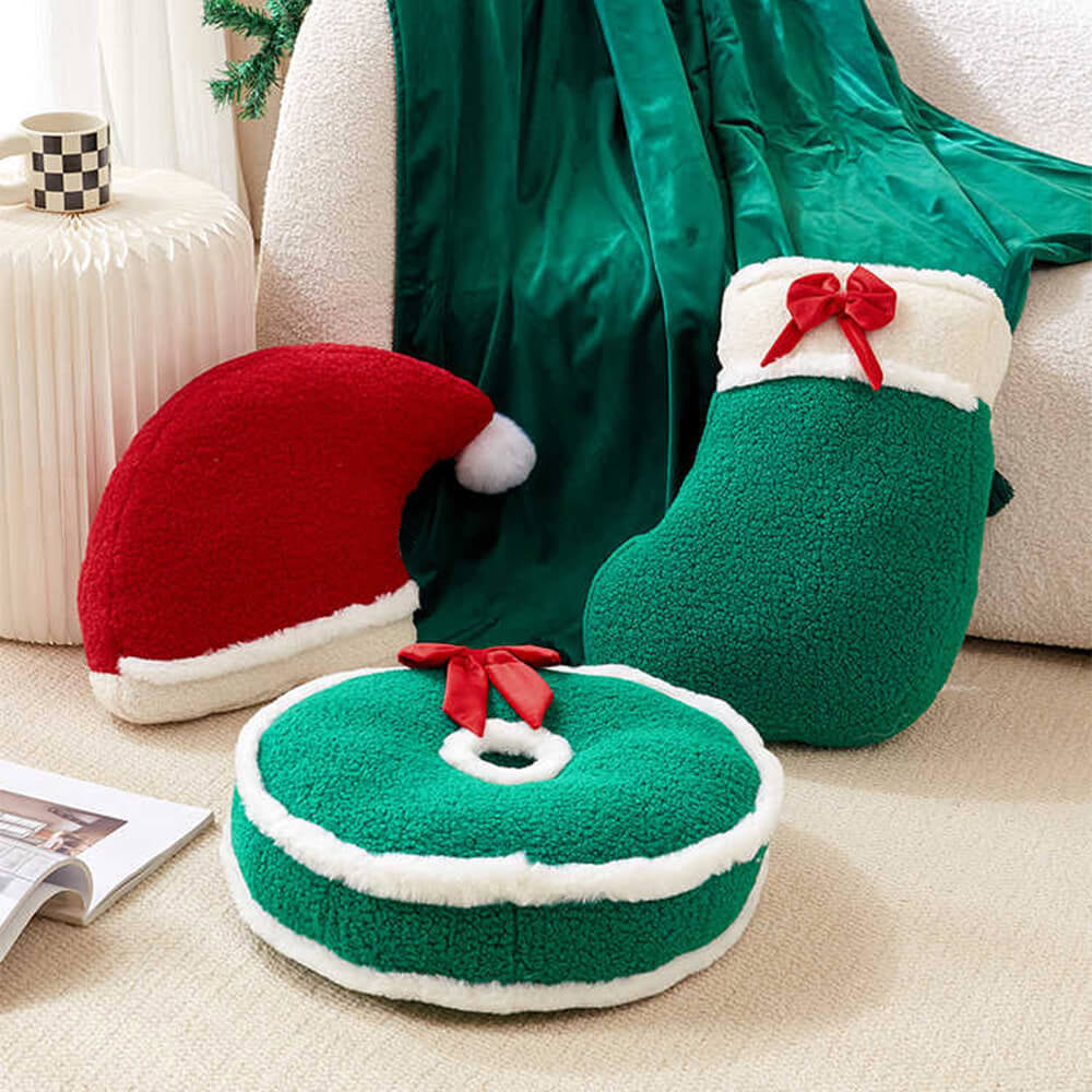 Christmas Decorative Durable Large Doll Ornament Sofa Pillow