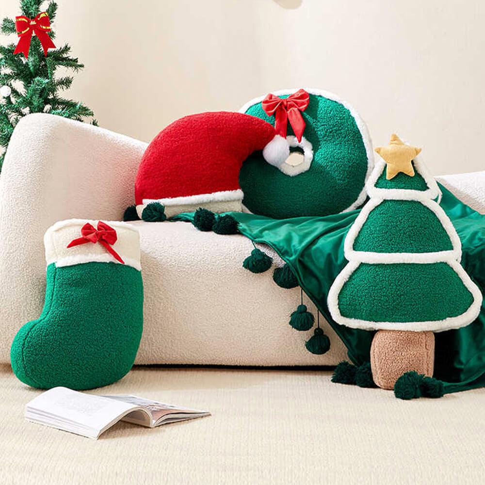 Christmas Decorative Durable Large Doll Ornament Sofa Pillow