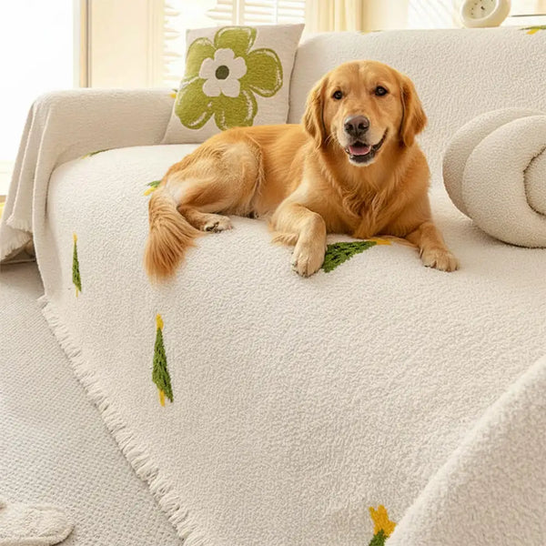 Christmas Tree Chic Thick Plush Sofa Blanket Couch Cover