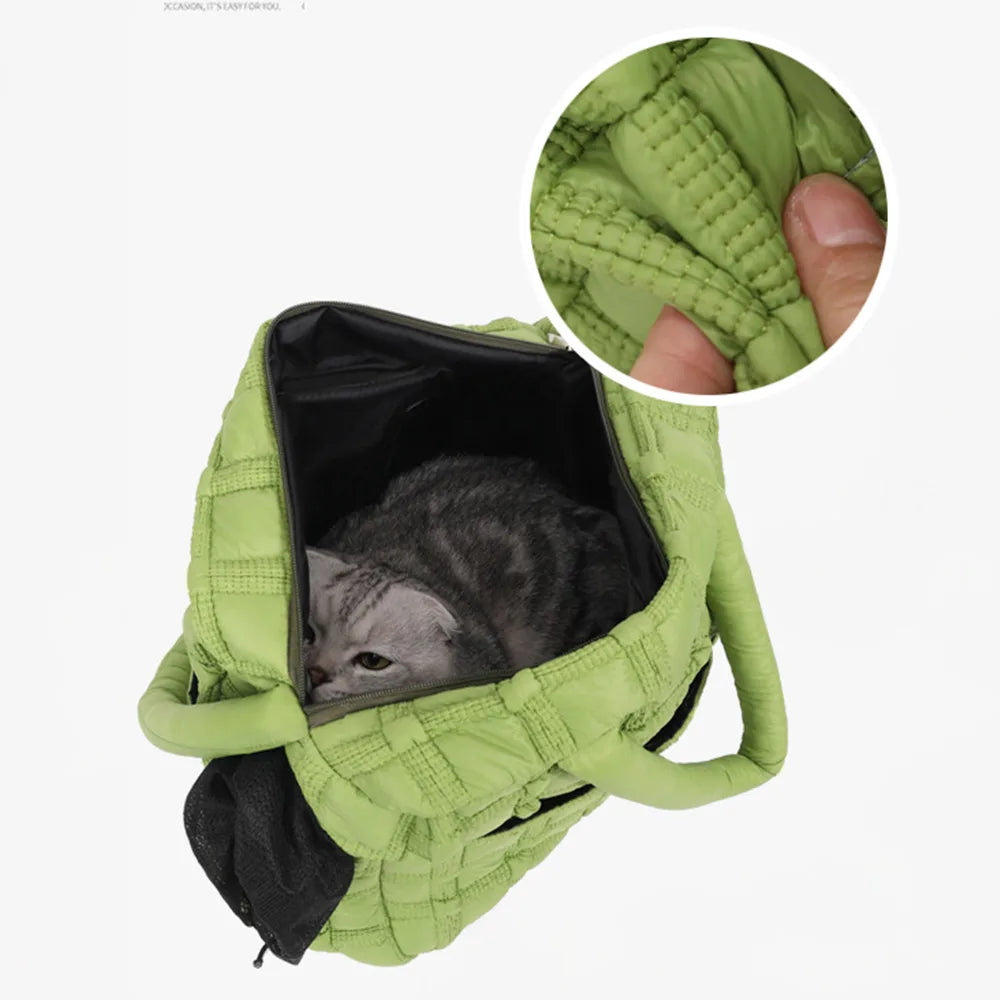 Cloud Puff Comfortable Water-repellent Breathable Portable Pet Travel Bag