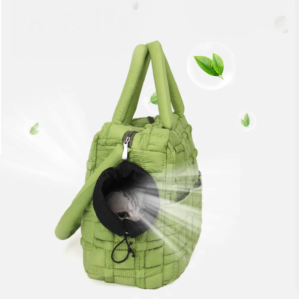 Cloud Puff Comfortable Water-repellent Breathable Portable Pet Travel Bag