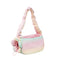 <tc>Color</tc>Bolsa de transporte portátil para mascotas, impermeable, de cuero PU, de moda colorida