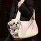 <tc>Color</tc>Bolsa de transporte portátil para mascotas, impermeable, de cuero PU, de moda colorida