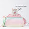 <tc>Color</tc>Bolsa de transporte portátil para mascotas, impermeable, de cuero PU, de moda colorida