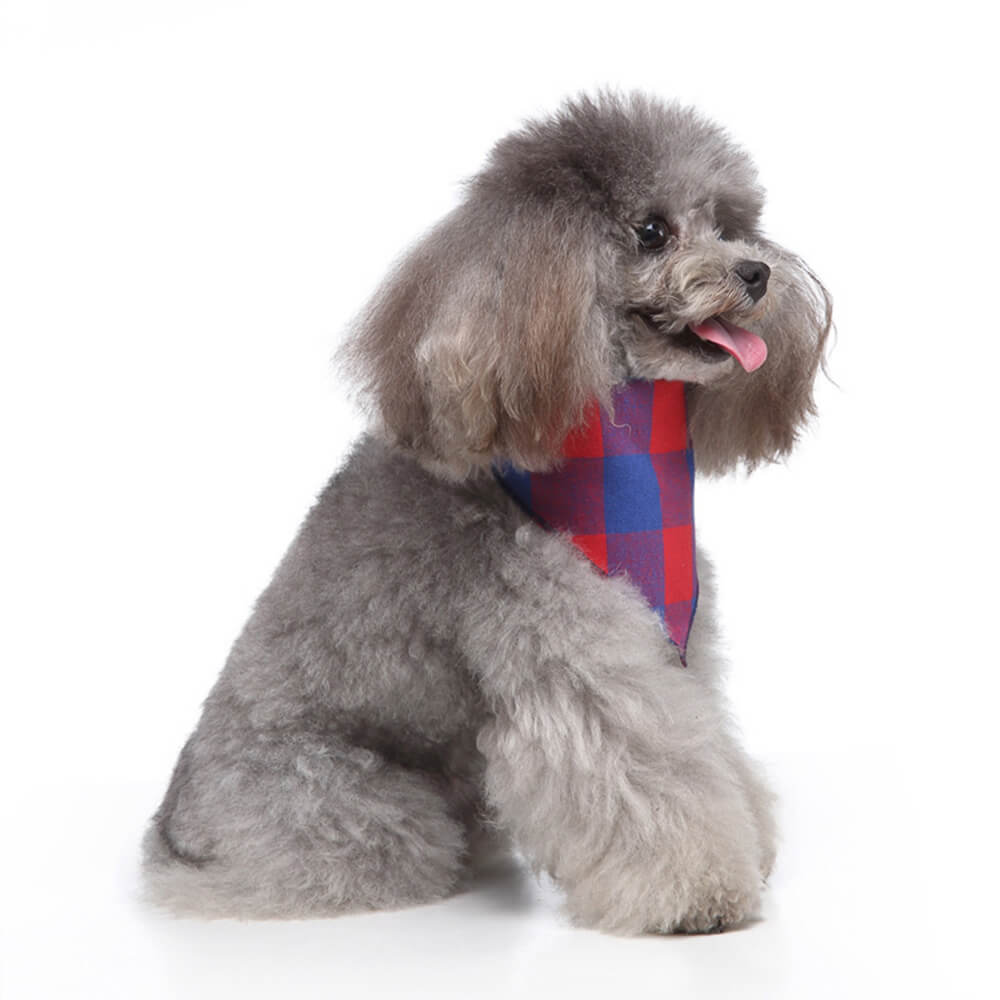 Bandana para perros con accesorios elegantes para mascotas de moda